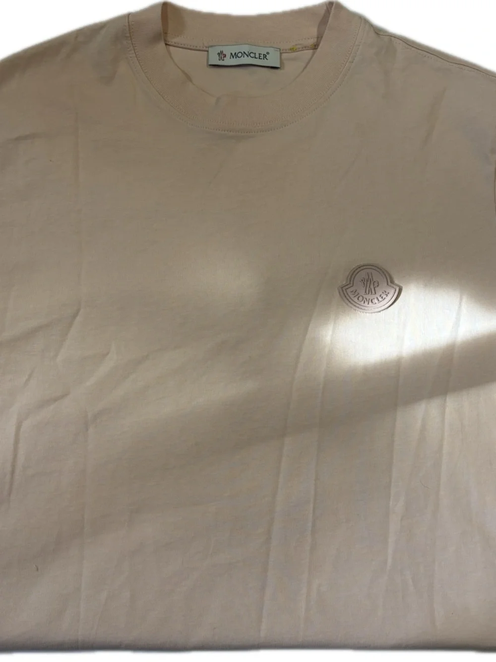Moncler Logo Cotton Jersey T-Shirt - Picture 4 of 6